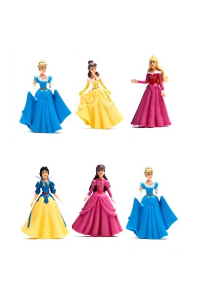 MBong Set 6 Figurine Printese, 13 cm