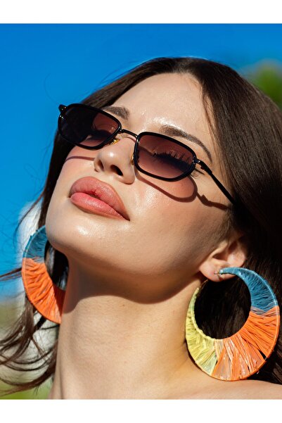 Tisaati Modern Special Design Vortex Series Retro Metal Frame Geometric Uv400...