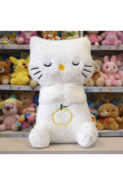 NB market Hellokitty peluş oyuncak uyku arkadaşı hello kitty nefes alan müzikli