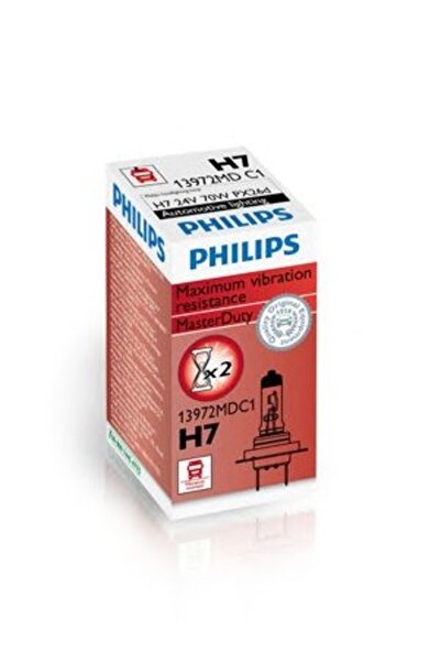 Philips Cutie pentru becuri far auto cu halogen Master Duty H7 70W 24V