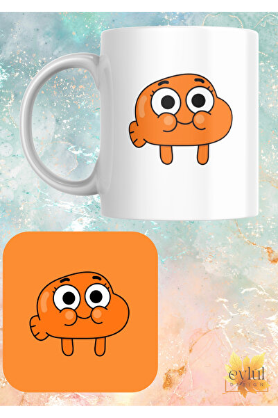 Eylül Design مجموعة هدايا غامبول الفاخرة: طقم كوب وحامل أكواب