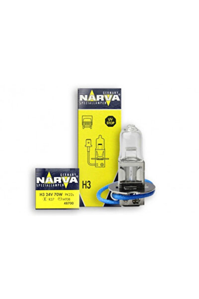 Narva Bec far auto cu halogen H3 70W 24V 48700N