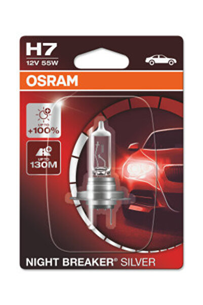 Osram Bec auto cu halogen H7 12V 55W, argintiu, Night Breaker