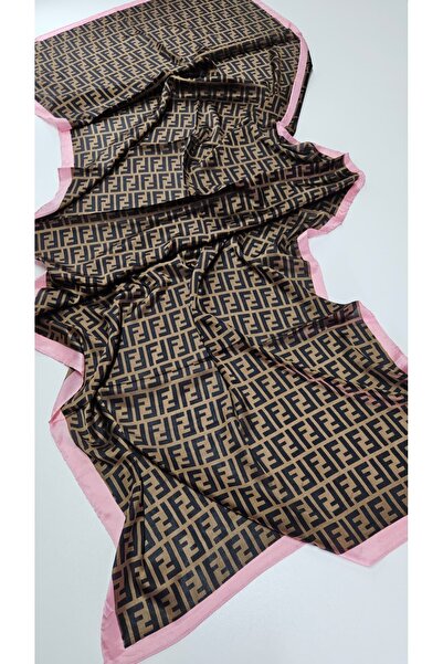 Shiva Scarfs Lüx Harf Tema Vual mătase Șal Accesoriu Eșarfă Eșarfe de mătase ...