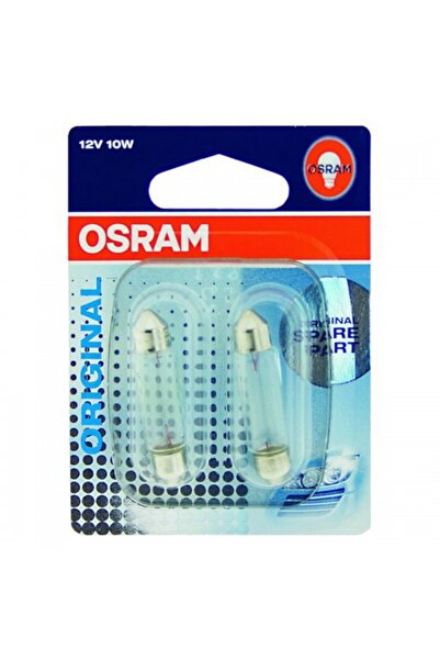 Osram Set de 2 becuri auto cu halogen Sofit C10W 10W 12V 6411-02B