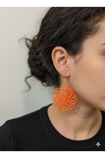 Onflow أقراط أورا تورونج ماندالا - أقراط نسائية بتصميم عصري وبسيط