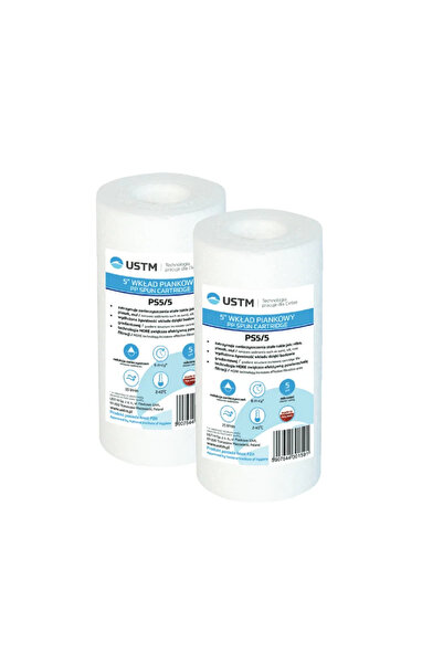 OEM Cartuse filtru apa 5", PPR, 5 μ (set 2 buc)