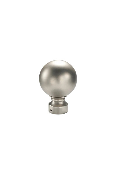 OEM Set 2 capete Glob, pentru galerie, 25 mm, nichel mat