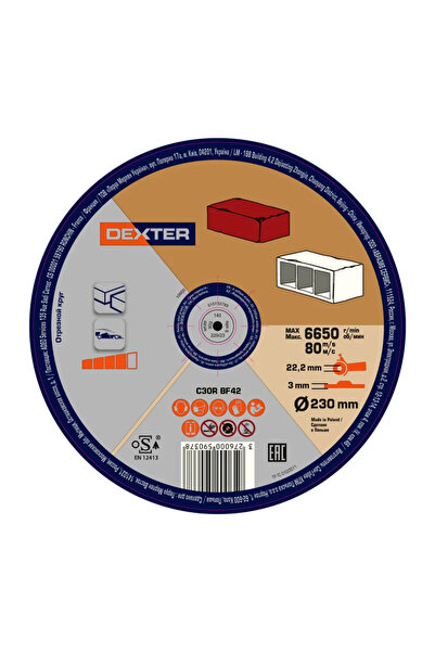 Dexter Dexter cutting disc, for ceramics, Ø 230 x 3 mm