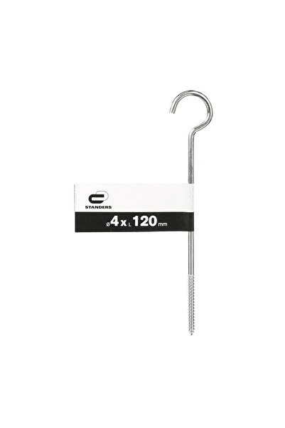 STANDERS Surub pentru lemn Standers, cu inel deschis, otel zincat, 4 x 120 mm