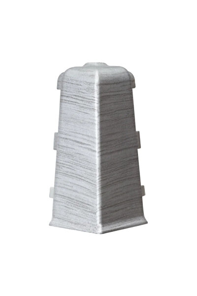 OEM Външен ъгъл за PVC перваз, 60 мм, Mack, 60.41, лек алуминий, 2 бр./опаковка