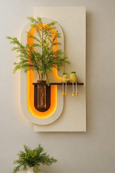 DECOR LumaFlora Elvora Modern Tablo, Dekorasyon Duvar Tablo, Hediyelik Ürün