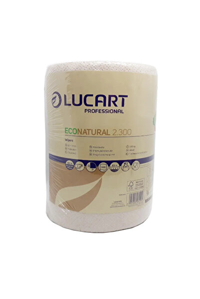 OEM Ρολό χαρτιού κυτταρίνης, 2 στρώσεων, 22,3 x 21 cm, 300 φύλλα, Lucart