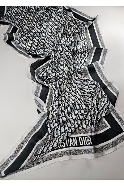 Shiva Scarfs New Season Letter Pattern Cd Voile Silk Shawl Foulard Silk Scarf...