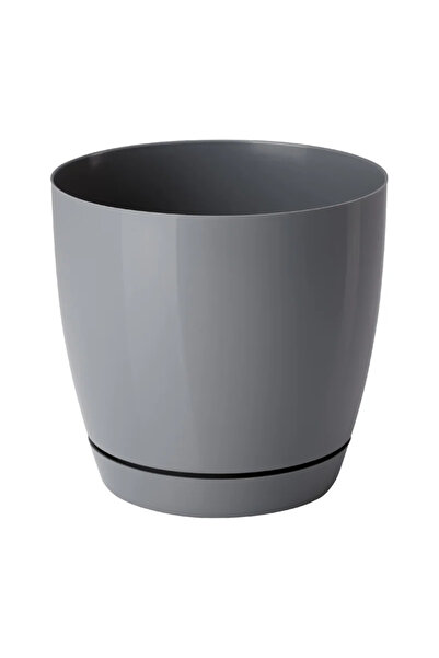 OEM Ghiveci flori Toscana, plastic, Ø 25, gri