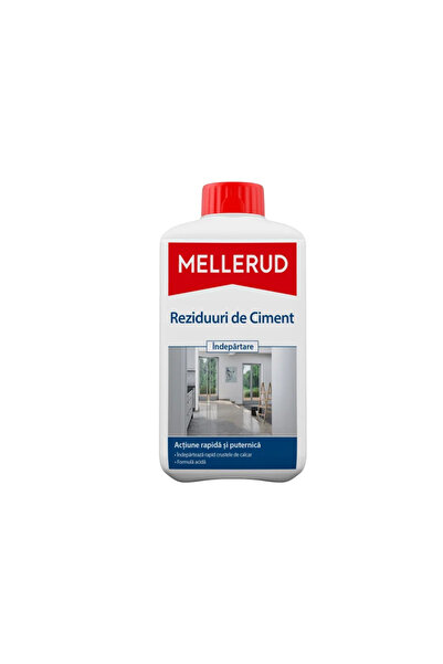 OEM Solutie pentru indepartarea urmelor de ciment, Mellerud, 1 L, pentru supr...