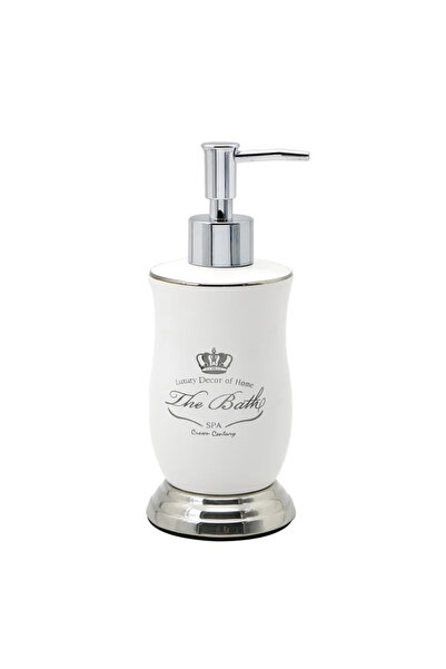 OEM Δοχείο υγρού σαπουνιού Elizabeth, κεραμικό, λευκό