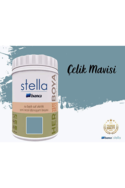 Bianca Stella Su Bazlı Saf Akrilik Boya 1 Litre