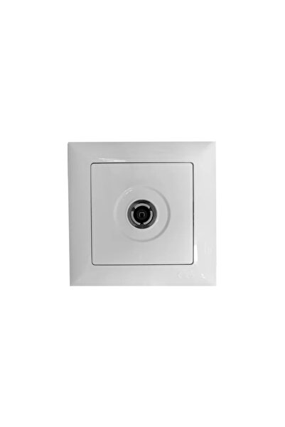 OEM Gunsan Visage TV socket (RJ), pass-through, classic, IP20, white