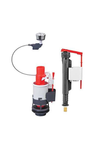 OEM Μηχανισμός WC, κουμπί, κάθετη τροφοδοσία