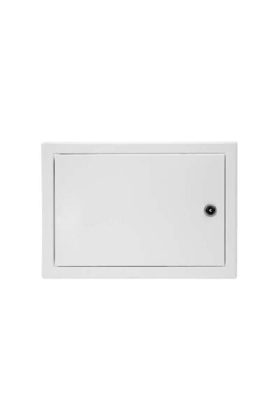 OEM Inspection door, metal, 300 x 400, white