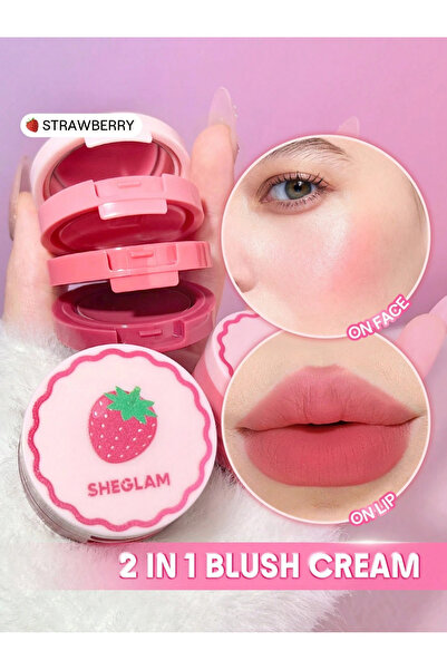 SHEGLAM Whirl Cheek & Lip Cream - Blush Cream – Allık Kremi