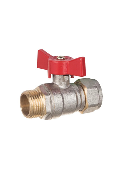 OEM Robinet de trecere, pentru teava pexal, filet exterior, Ø 16 mm x 1/2'