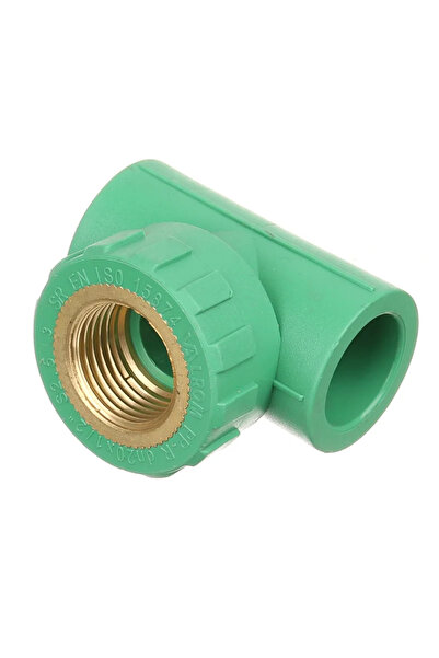 OEM Teu teava PPR, filet interior, Ø 20 mm x 1/2', PN25, verde