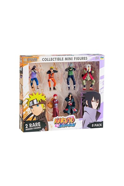 NECO TOYS Pmi Nsh2070S Naruto 8-Piece Collection Figure Set Assortment
