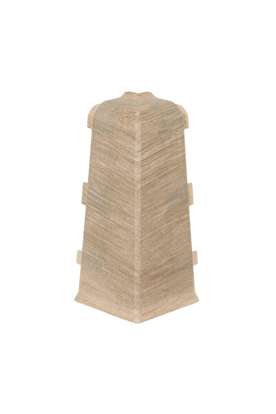 OEM Външен ъгъл за PVC перваз, Indo Caucasian 70.16, дъб, 2 бр./опаковка