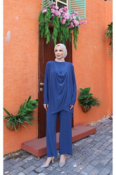 NİSUM MODA Front Team Drapey Sandy