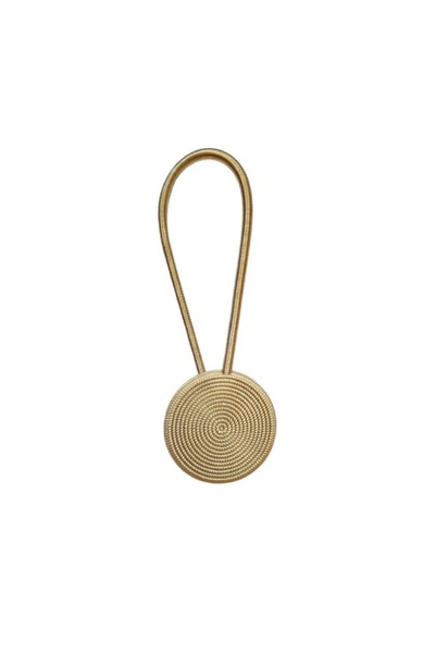 OEM Magnet perdea Zephyr, model rotund, auriu