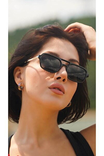 Tisaati نظارات شمسية نسائية فاخرة ذات تصميم ملكي من سلسلة رويال، بإطار مربع و...