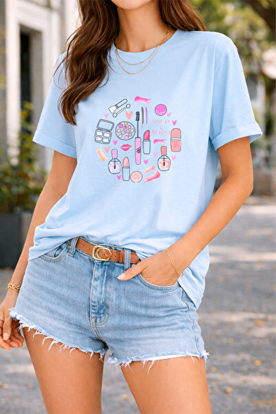 YUNAYT ΓΥΝΑΙΚΕΙΑ ΛΕΠΤΟΜΕΡΗ ΕΚΤΥΠΩΣΗ ΜΕΓΕΘΟΣ ΦΑΡΔΙ ΚΟΜΜΕΝΟ T-SHIRT ΠΟΔΗΛΑΤΟ