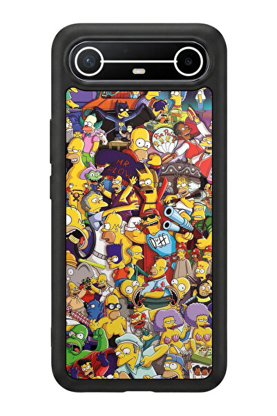 TECNO Spark Slim 5G Uyumlu The Simpsons Tasarımlı Glossy Premium Kılıf