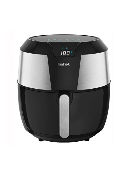 TEFAL Airfryer Easy Fry XXL EY701D15, 1850W, 1.6kg, 8 programe, negru/inox