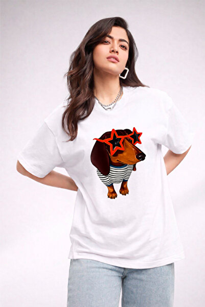 YUNAYT ΓΥΝΑΙΚΕΙΑ ΛΕΠΤΟΜΕΡΗ ΕΚΤΥΠΩΣΗ ΜΕΓΕΘΟΣ ΦΑΡΔΙ ΚΟΜΜΕΝΟ T-SHIRT ΠΟΔΗΛΑΤΟ