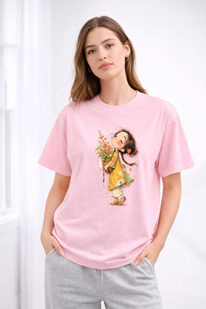 YUNAYT ΓΥΝΑΙΚΕΙΑ ΛΕΠΤΟΜΕΡΗ ΕΚΤΥΠΩΣΗ ΜΕΓΕΘΟΣ ΦΑΡΔΙ ΚΟΜΜΕΝΟ T-SHIRT ΠΟΔΗΛΑΤΟ