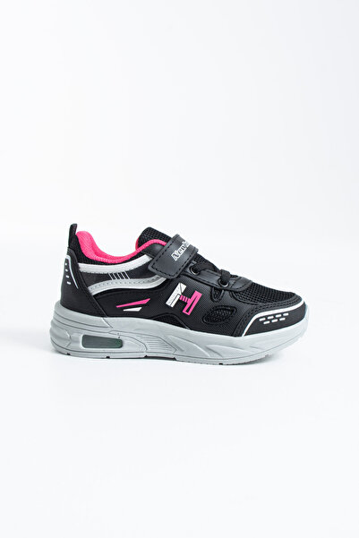 Polomia Comfort Pantofi sport casual respirabili Hunter pentru fete, negru, r...