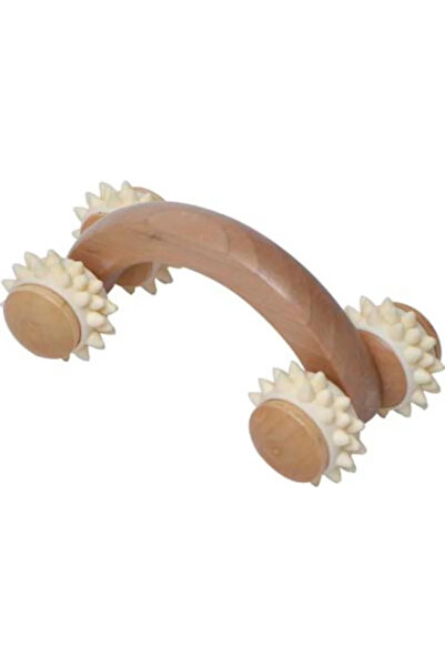 OEM Aparat lemn pentru masaj corporal, 4 capete roti