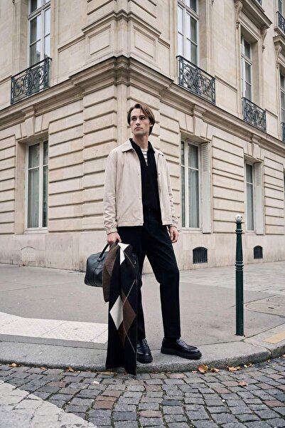 DeFacto Pantaloni chino din pânză pentru bărbați G2501AX26SP