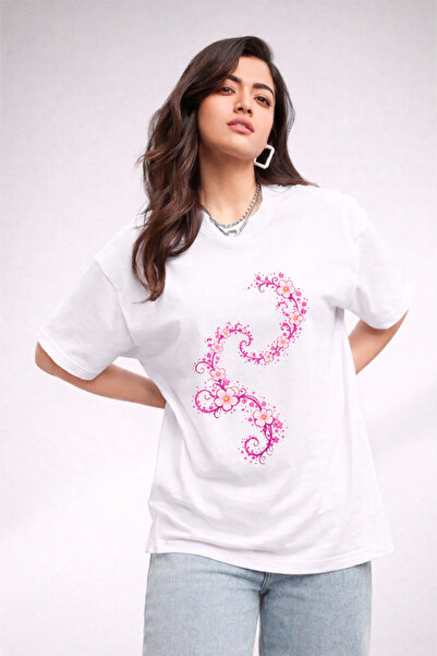 YUNAYT ΓΥΝΑΙΚΕΙΑ ΛΕΠΤΟΜΕΡΗ ΕΚΤΥΠΩΣΗ ΜΕΓΕΘΟΣ ΦΑΡΔΙ ΚΟΜΜΕΝΟ T-SHIRT ΠΟΔΗΛΑΤΟ