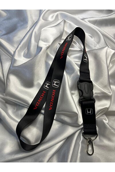 CEBECİOTO ΜΑΥΡΟ HON DA Κορδόνι για κρέμασμα στον λαιμό, Συμβατό κορδόνι για κ...