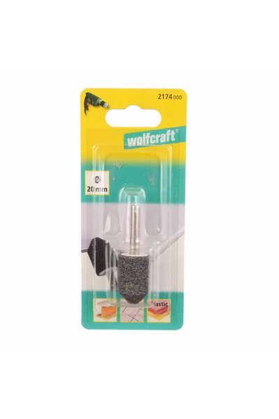 OEM Piatra slefuit Wolfcraft, pentru ceramica/otel/metal, cilindrica si sferi...