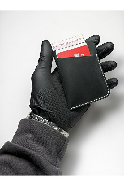 NZCLUB 100% естествена crazy horse кожа Минималистичен портфейл за карти Унис...