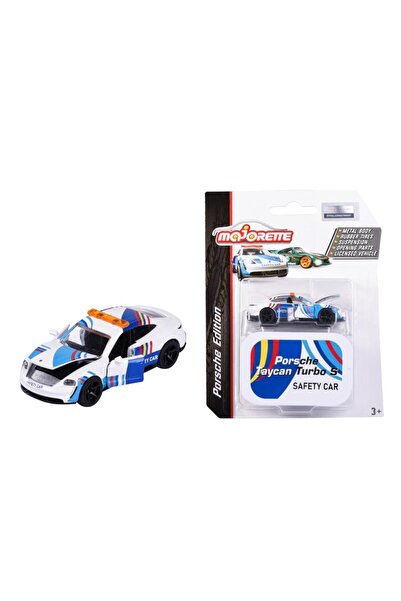 Majorette Deluxe Edition Porsche Taycan Turbo S Safety Car