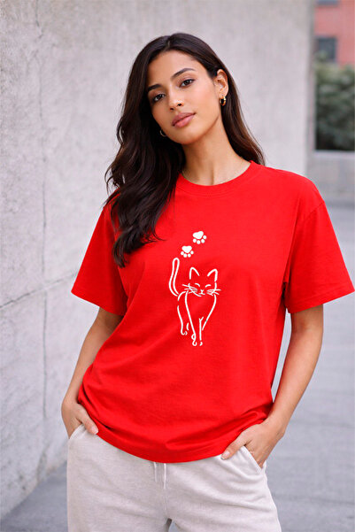 YUNAYT TRICOU CU DETALII IMPRIMATE DE DAMĂ