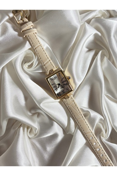 Mihristore Vintage Leather Women's Watch Waterproof Women's Wristwatch Gift W...