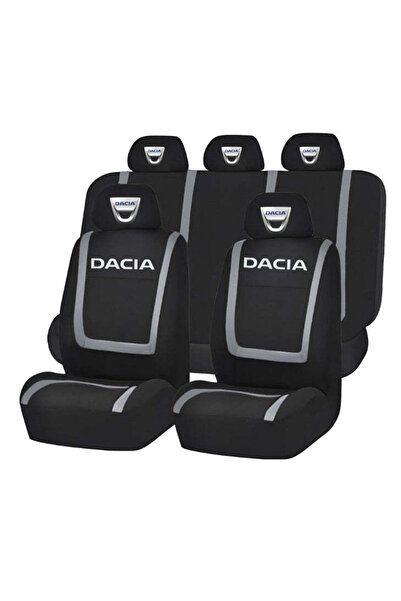 Autohelix MSA Set huse universale pentru scaune compatibile cu Dacia – Negru/Gri