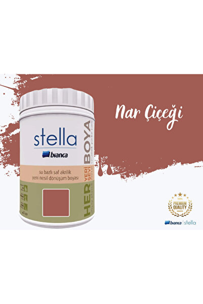 Bianca Stella Su Bazlı Saf Akrilik Boya 1 Litre